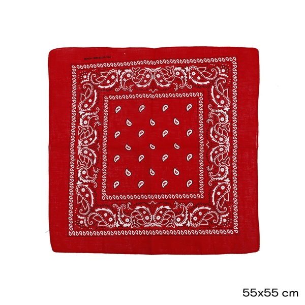 PAÑUELO BANDANA ROJO T6