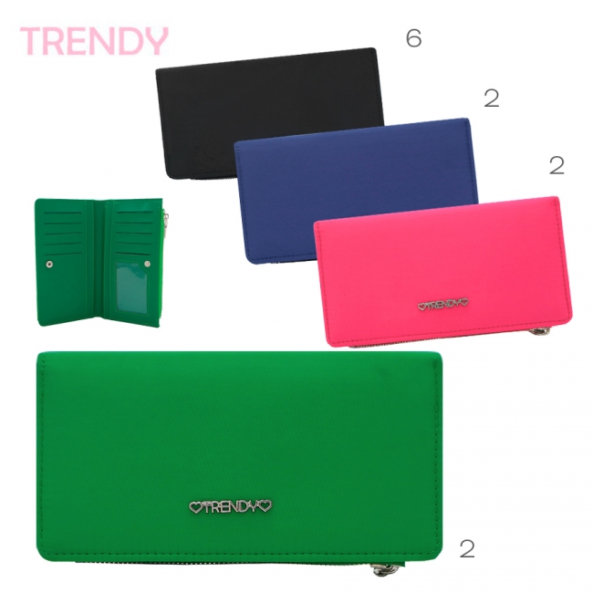 BILLETERA TRENDY MICROFIBRA+