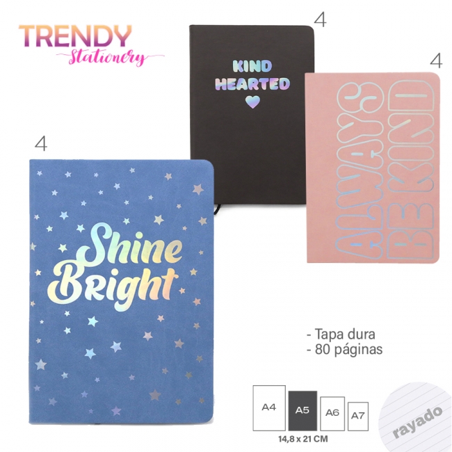 CUADERNO TRENDY +