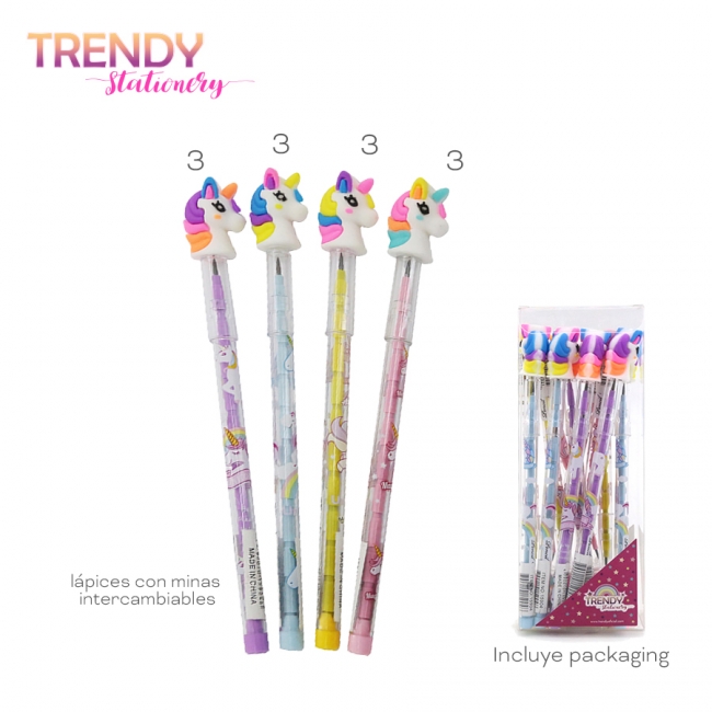 LAPIZ TRENDY X 12 T6