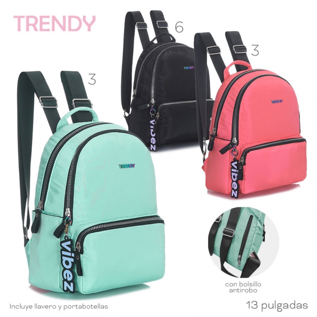 MOCHILA TRENDY +