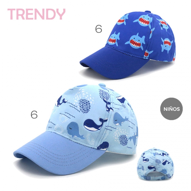 GORRA INFANTIL TRENDY T6