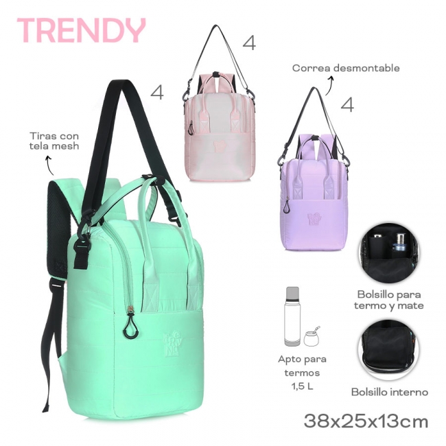 MOCHILA MATERO TRENDY+