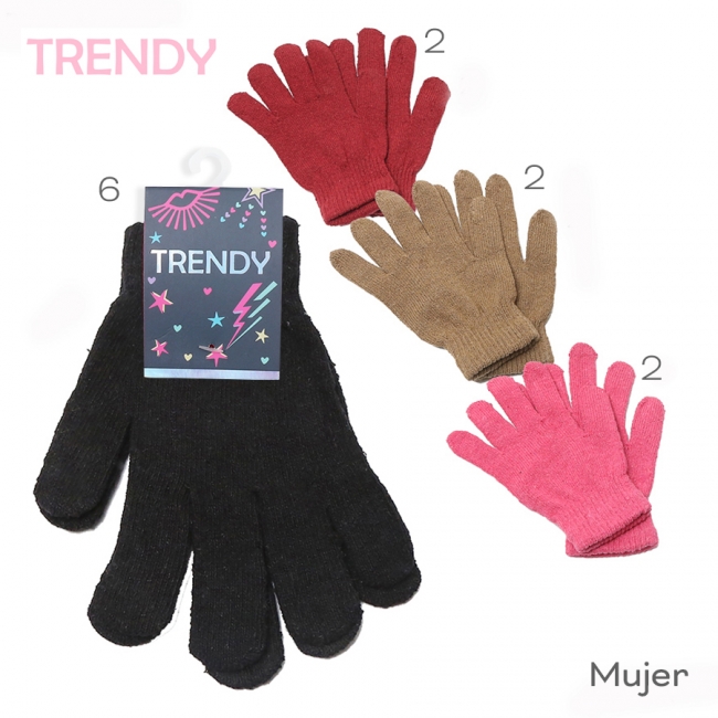 GUANTE TRENDY COLOR X 12 D4+