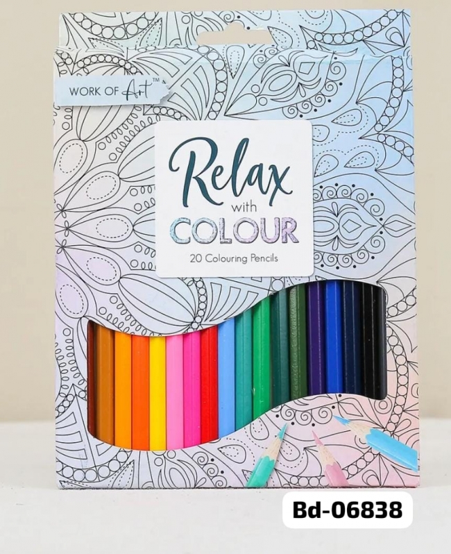 LAPICES DE COLORES RELAX X 20+