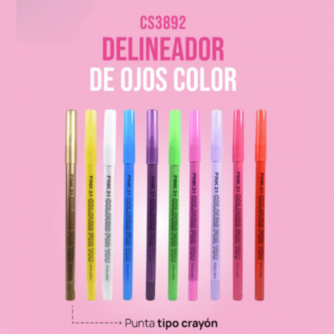 DELINEADOR COLOURS FOR YOU PINK 21+