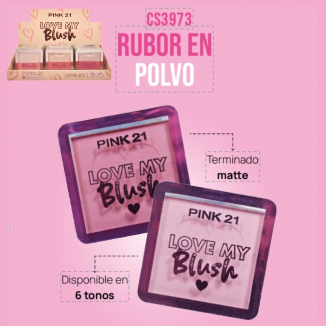 RUBOR LOVE MY BRUSH PINK 21+