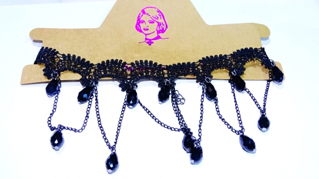 CHOKER CON CAIDA+