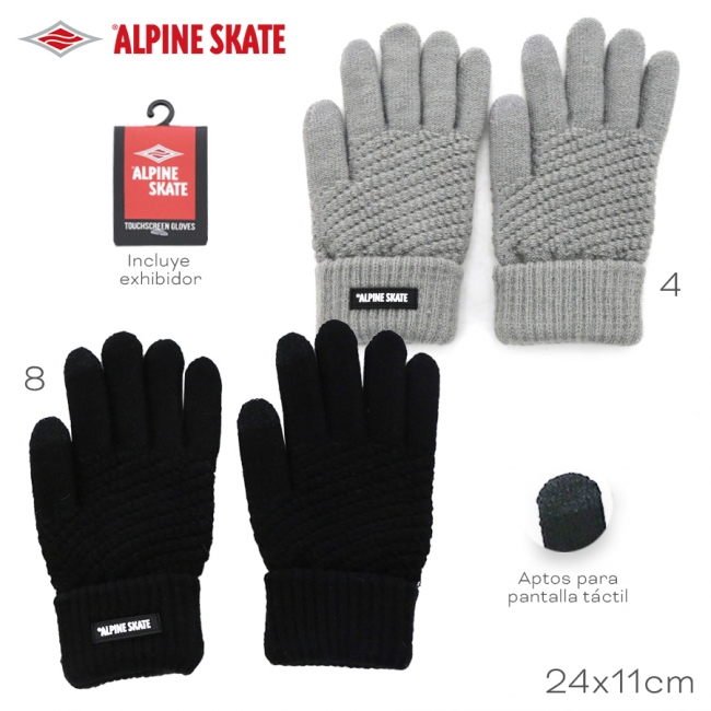 GUANTE ALPINE SKATE X 2 PARES D2+