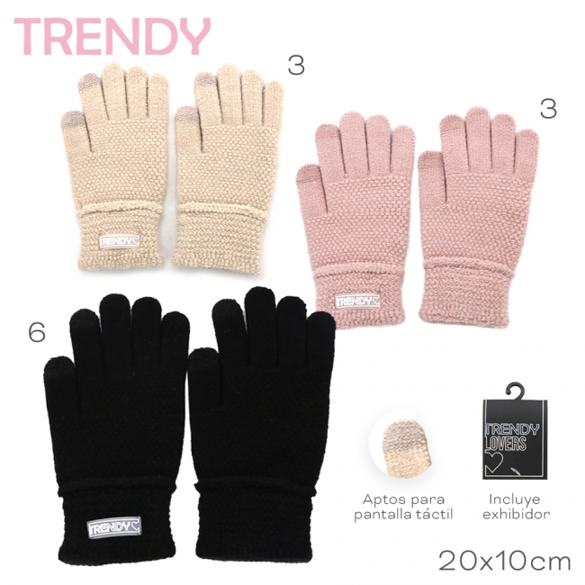 GUANTE TRENDY X 3+