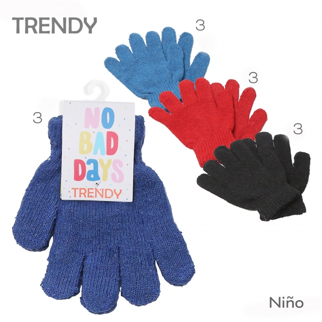 GUANTE INFANTIL MAGICO TRENDY X 12+