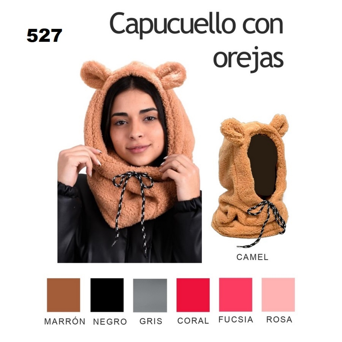 CAPUCUELLO OREJAS CORDERITO+