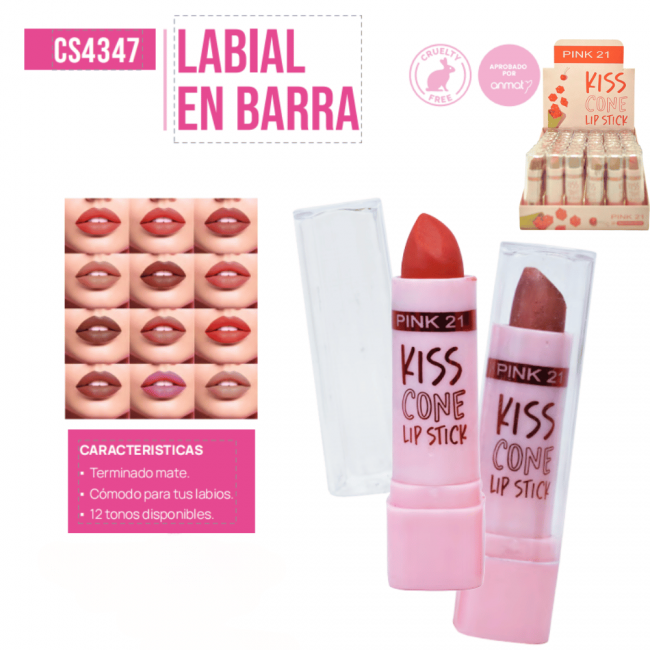 LABIAL KISS CONE PINK 21