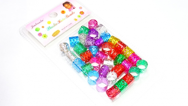 BLISTER ARGOLLAS PARA TRENZA COLOR+