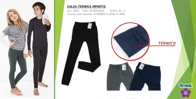 CALZA TERMICA NIÑO+