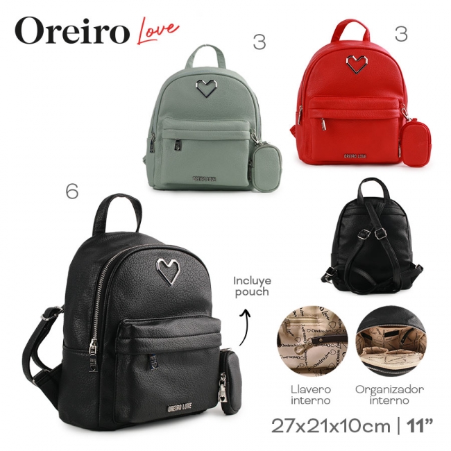 MOCHILA LAS OREIRO LOVE