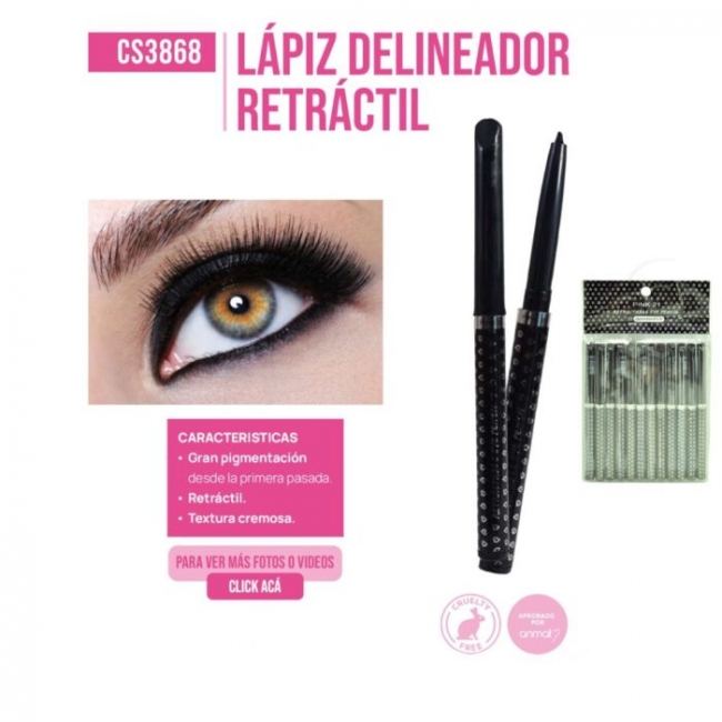 LAPIZ RETRACTIL PINK 21