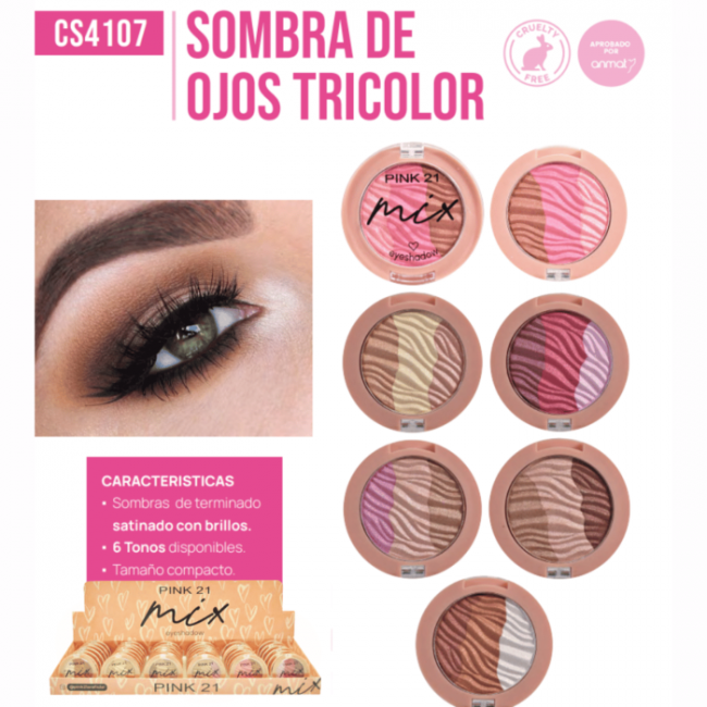 SOMBRAS MIX PINK 21