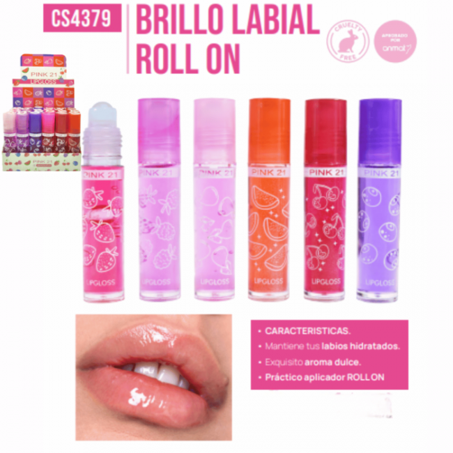 LIP GLOSS PINK 21