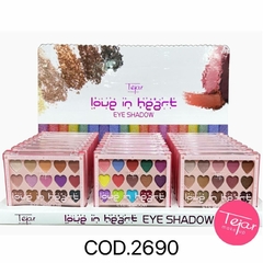 SOMBRAS PARA OJOS LOVE IN HEART TEJAR