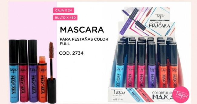 MASCARA COLORFUL TEJAR