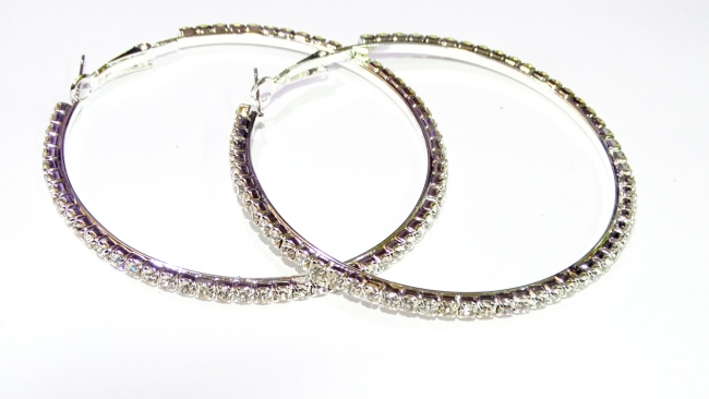 AROS STRASS 6 CM