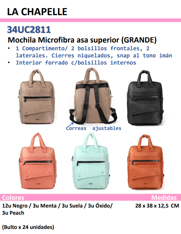 MOCHILA LA CHAPELLE