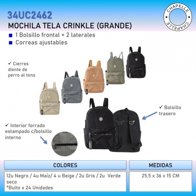 MOCHILA LA CHAPELLE