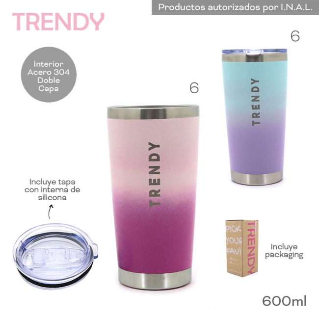 VASO TERMICO TRENDY