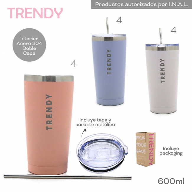 VASO TERMICO TRENDY