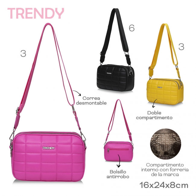 CARTERA TRENDY T6 (SOLO AMARILLO)