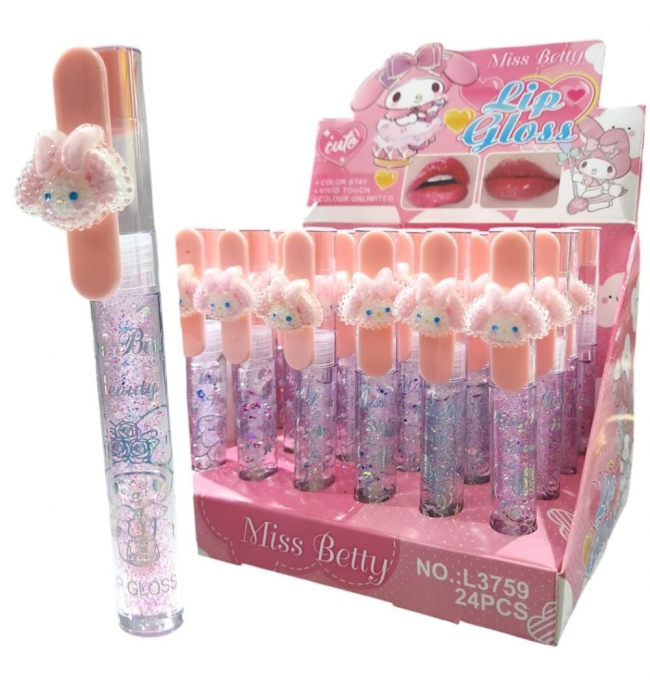 LABIAL GLITTER CONEJITO MISS BETTY