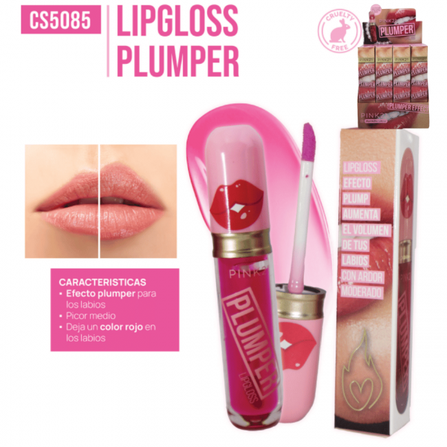 LIP GLOSS PLUMPER PINK 21