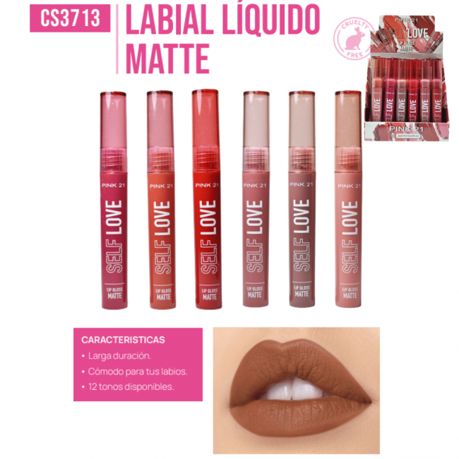 LIP GLOSS SELF LOVE PINK 21