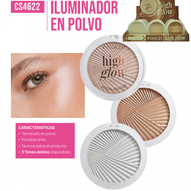 ILUMINADOR HIGH GLOW PINK 21