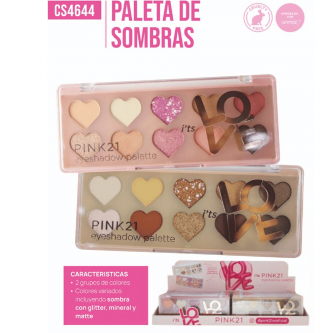 SOMBRAS LOVE PINK 21