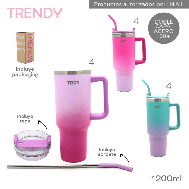 VASO TERMICO TRENDY T6