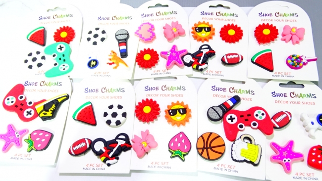 BLISTER DE CHARMS PARA CROCS VARIOS MODELOS