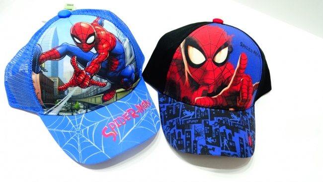 GORRA INFANTIL SPIDER VARIOS MODELOS