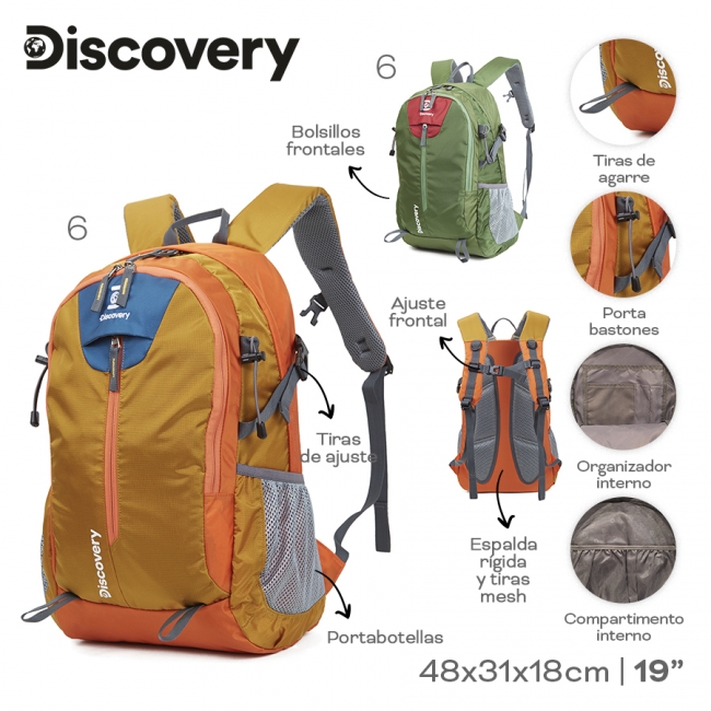 MOCHILA CAMPING DISCOVERY T6