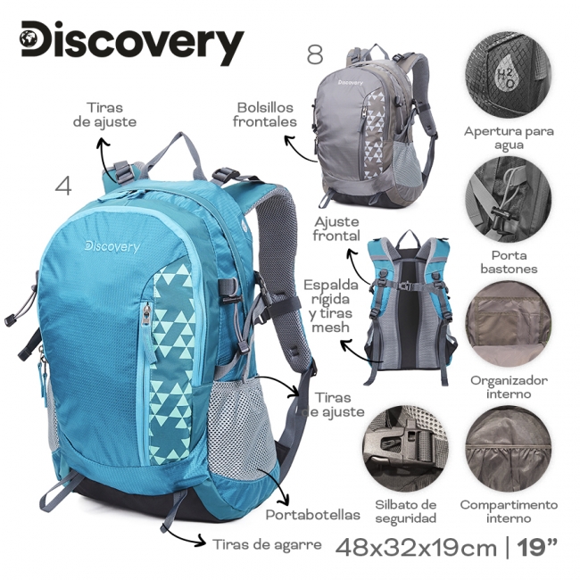 MOCHILA CAMPING DISCOVERY T6