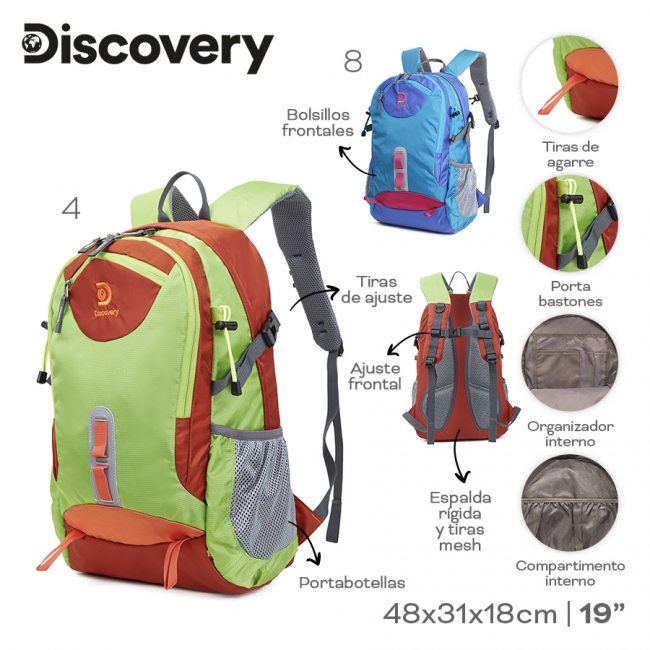 MOCHILA CAMPING DISCOVERY T6