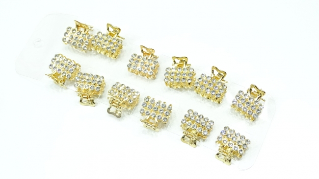  BLISTER BROCHE STRASS X 12 