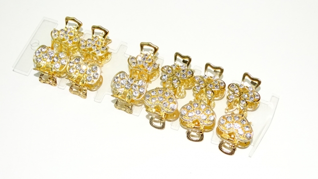 BLISTER BROCHE STRASS X 12