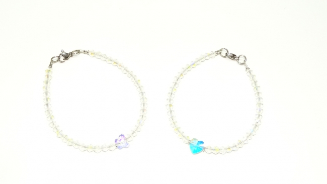 PULSERA CRISTAL CON CORAZON