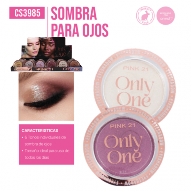 SOMBRAS ONLY ONE PINK 21