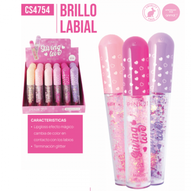 LABIAL GIVING LOV PINK 21