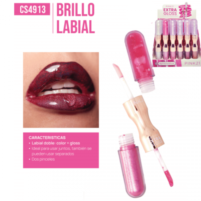 LIP GLOSS PINK 21