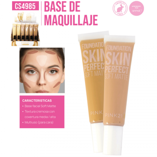 BASE SKIN PERFECT PINK 21