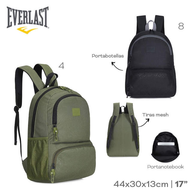 MOCHILA PORTANOTEBOOK EVERLAST T7